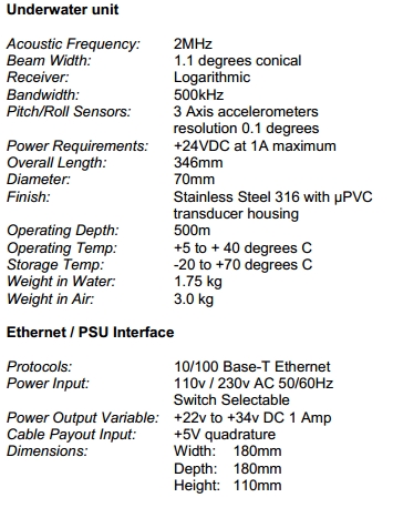 한국해양기상기술의 제품설명서